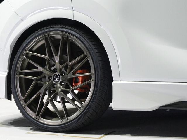 RX RX500h Fスポーツパフォーマンス TRDエアロダイナミクスPKG M’Sリアゲートスポイラ T&Tフォージド24インチ ESPELIRダウンサス マクレビ パノラマルーフ 輻射ヒーター 寒冷地 TVキャン リアスモーク OP21インチ(20枚目)