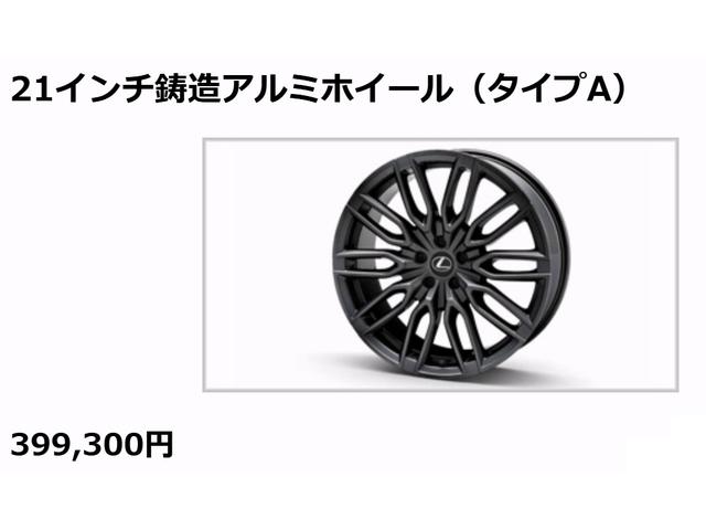 RX RX500h Fスポーツパフォーマンス TRDエアロダイナミクスPKG M’Sリアゲートスポイラ T&Tフォージド24インチ ESPELIRダウンサス マクレビ パノラマルーフ 輻射ヒーター 寒冷地 TVキャン リアスモーク OP21インチ(22枚目)