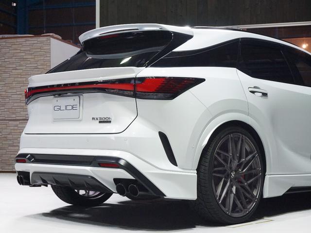 RX RX500h Fスポーツパフォーマンス TRDエアロダイナミクスPKG M’Sリアゲートスポイラ T&Tフォージド24インチ ESPELIRダウンサス マクレビ パノラマルーフ 輻射ヒーター 寒冷地 TVキャン リアスモーク OP21インチ(25枚目)