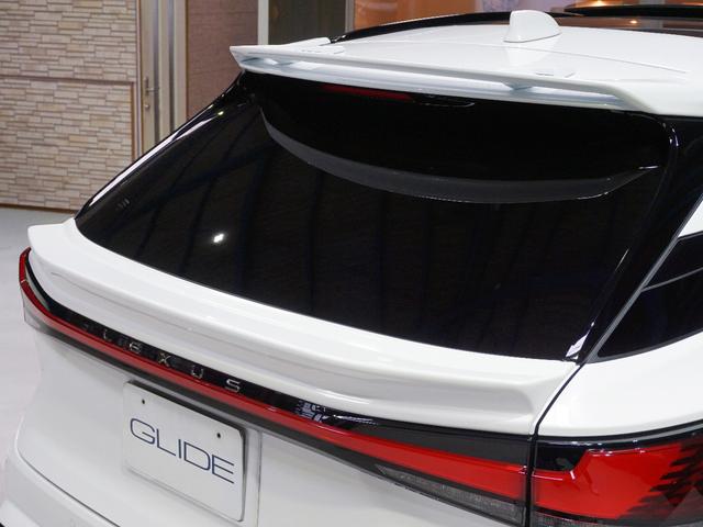 RX RX500h Fスポーツパフォーマンス TRDエアロダイナミクスPKG M’Sリアゲートスポイラ T&Tフォージド24インチ ESPELIRダウンサス マクレビ パノラマルーフ 輻射ヒーター 寒冷地 TVキャン リアスモーク OP21インチ(27枚目)