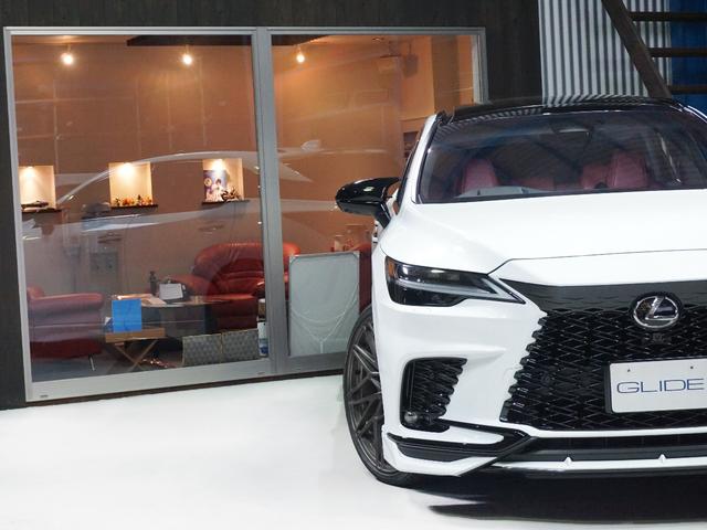 RX RX500h Fスポーツパフォーマンス TRDエアロダイナミクスPKG M’Sリアゲートスポイラ T&Tフォージド24インチ ESPELIRダウンサス マクレビ パノラマルーフ 輻射ヒーター 寒冷地 TVキャン リアスモーク OP21インチ(34枚目)