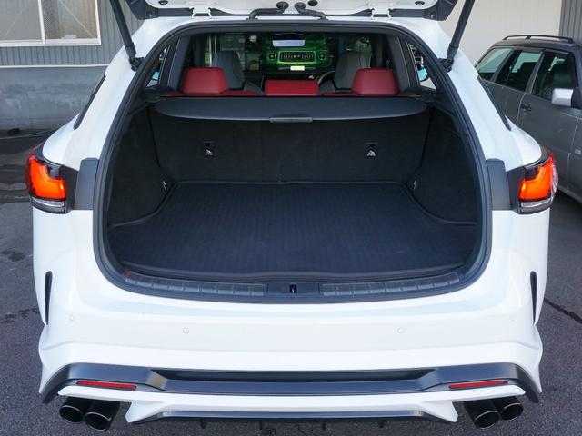 RX RX500h Fスポーツパフォーマンス TRDエアロダイナミクスPKG M’Sリアゲートスポイラ T&Tフォージド24インチ ESPELIRダウンサス マクレビ パノラマルーフ 輻射ヒーター 寒冷地 TVキャン リアスモーク OP21インチ(77枚目)