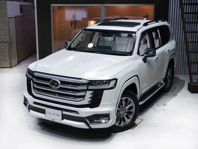 ランドクルーザー ZX フルオプション車 モデリスタフロント・フェンダ・リア・マフラー・トランスポイラー リアエンターテイメント・JBLサウンド クールBOX 電動リアデフロック ルーフレール 空気圧警告 寒冷地 ITSコネ(25枚目)