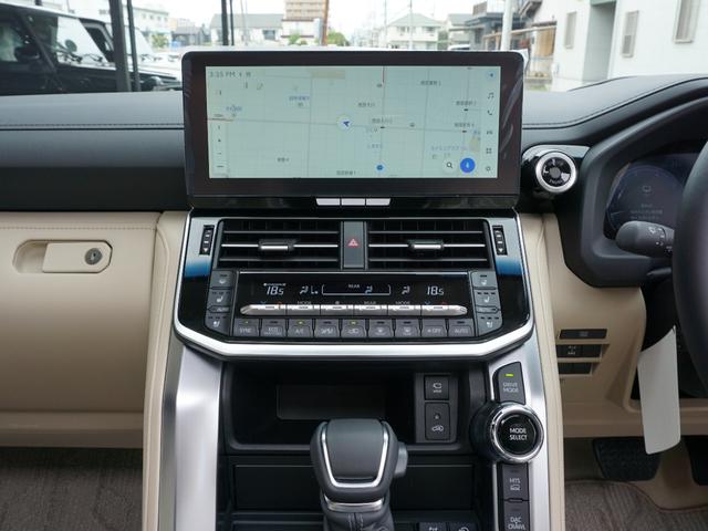 ランドクルーザー ZX フルオプション車 モデリスタフロント・フェンダ・リア・マフラー・トランスポイラー リアエンターテイメント・JBLサウンド クールBOX 電動リアデフロック ルーフレール 空気圧警告 寒冷地 ITSコネ(35枚目)