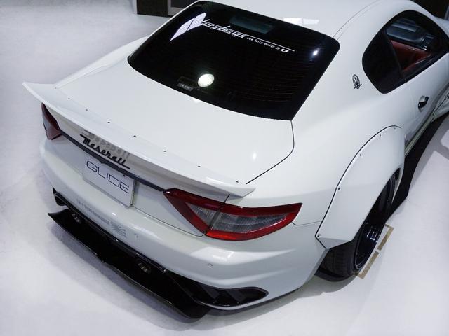 グラントゥーリズモ ベースグレード　ＬＢＷＫ＆フェアリーデザイン・ワークスボディーキット　ＡｉｒＲｅｘエアサス（公認済）　ｒｏｔｉｆｏｒｍ２０インチ　ストラーダナビ／ＴＶ／ＣＤ／ＤＶＤ／Ｂカメラ／ＥＴＣ　赤革シート（23枚目）