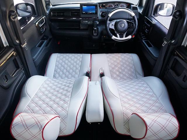 Ｎ－ＢＯＸ Ｇホンダセンシング　両側パワアースライド　ＬＥＤヘッド＆フォグ　純正ナビ／ＴＶ／ＣＤ／ＤＶＤ／Ｂカメラ／ＥＴＣ　キーフリー　ドラレコ前　シートカバー　アダプティブクルーズ　車線逸脱警告　シートヒーター　オートエアコン（22枚目）
