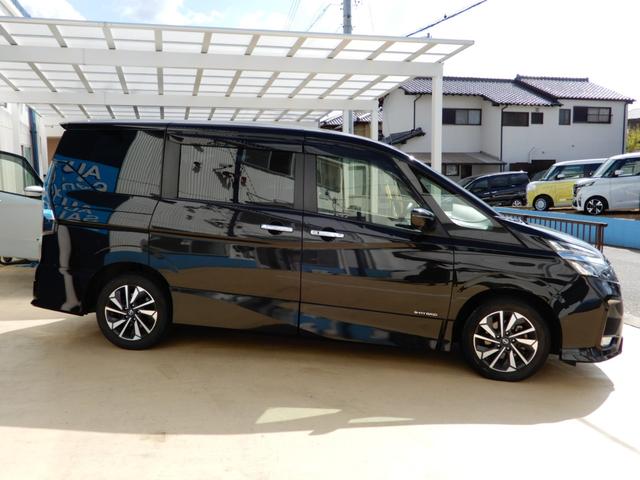 セレナ ハイウェイスターV プロパイロット 電子P 後席フリップモニター アラウンドビューモニター SDナビ フルセグ ブルートゥース エマージェンシーブレーキ LEDヘッド前後ドライブレコーダー スマートミラー(12枚目)