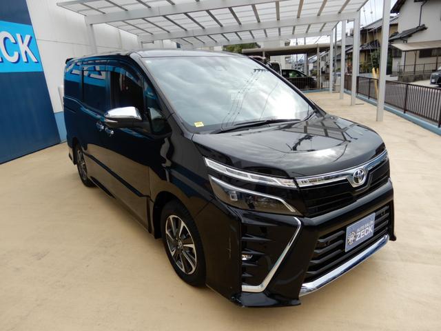 ヴォクシー ZS 煌III 後席フリップモニター 9インチナビ フルセグ ブルートゥース バックモニター ハーフレザー セーフティーセンス オートハイビーム LED ETC2.0(11枚目)