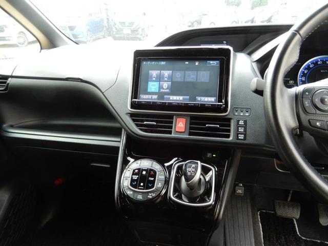 ノア ハイブリッドSi ダブルバイビー 後席フリップモニター 9インチナビ フルセグ ブルートゥース 両側パワースライド セーフティーセンス ETC ハーフレザー バックガイドモニター 純正アルミホイール プッシュスタート スマートキー(27枚目)