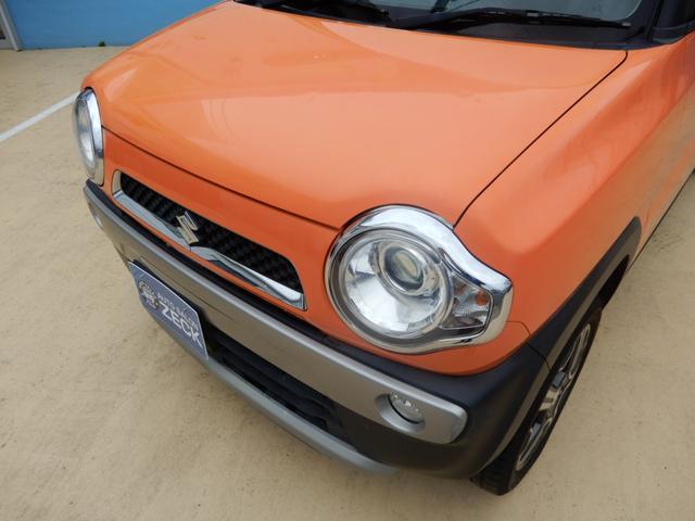 ハスラー Ｘターボ　ツートンルーフ　ブレーキサポート　ＥＴＣ　シートヒーター　ディスチャージ　スマートキー　オートライト　アルミ（9枚目）