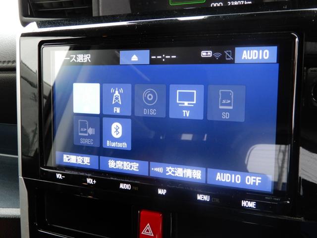 ルーミー カスタムＧ－Ｔ　１２型後席フリップモニター　９インチナビ　全方位パノラマモニター　両側パワースライド　シートヒーター　スマートアシスト　ＬＥＤヘッド　コーナーセンサー　ＥＴＣ　１オーナー禁煙車（5枚目）