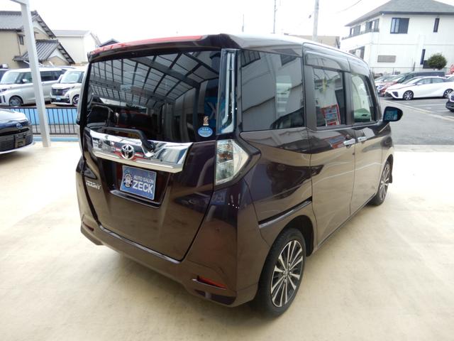 ルーミー カスタムＧ－Ｔ　１２型後席フリップモニター　９インチナビ　全方位パノラマモニター　両側パワースライド　シートヒーター　スマートアシスト　ＬＥＤヘッド　コーナーセンサー　ＥＴＣ　１オーナー禁煙車（17枚目）