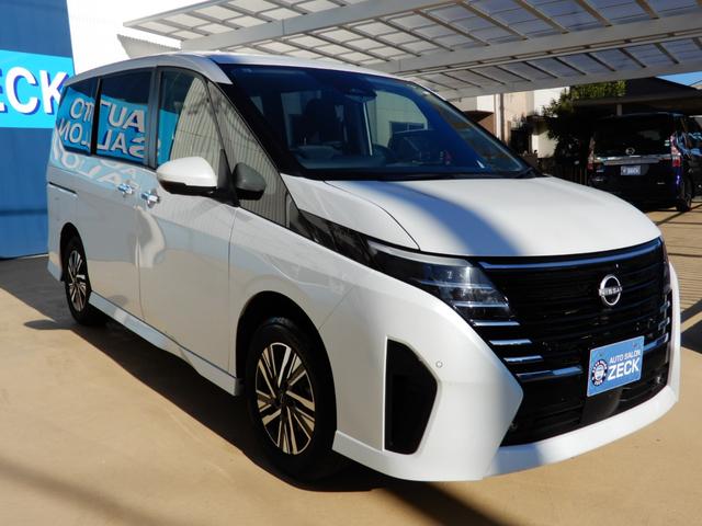 セレナ ハイウェイスターＶ　４ＷＤ　後席フリップモニター　メーカーナビ１３．２インチ　アラウンドビューモニター　プロパイロット　電子パーキング　両側パワースライド　ＬＥＤヘッド　シートヒーター　ＥＴＣ　ドライブレコーダー（13枚目）