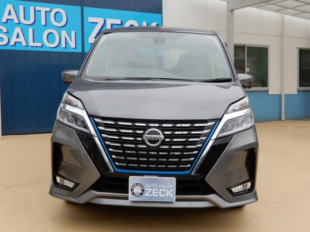 セレナ e-パワー ハイウェイスターV プロパイロット 電子パーキング 後席フリップモニター 10インチナビ アラウンドビューモニター 両側パワースライド レザー調シート LED ETC 前後ドラレコ(11枚目)