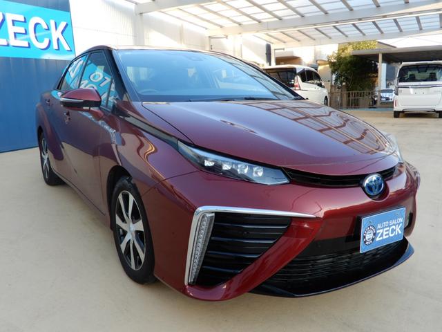 MIRAI ベースグレード ブラックレザー 改良型後期モデル 9インチナビ フルセグ ブルートゥース バックモニター セーフティーセンス オートハイビーム ブライドモニター ハンドルシートヒーター ETC プッシュスタート(12枚目)