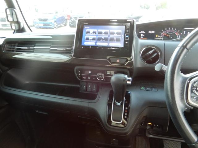 N-BOXカスタム G・Lターボホンダセンシング 両側パワースライド SDナビ フルセグ ブルートゥース バックモニター ハーフレザー シートヒーター LEDヘッド クルーズコントロール プッシュスタート スマートキー キーレスエントリー(24枚目)