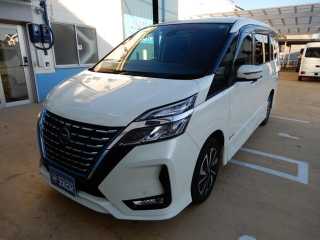 セレナ e-パワー ハイウェイスターV 後席フリップモニター 10インチナビ プロパイロット 電子パーキング アラウンドビューモニター ドライブレコーダ 両側パワースライド フルセグ ブルートゥース ETC コーナーセンサー LEDヘッド(18枚目)