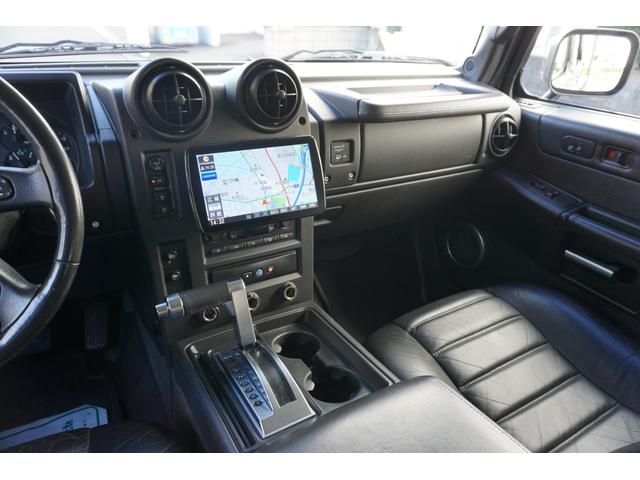 黒革シート SDナビTVフルセグ バックカメラ ETC サンルーフ グリルガード サイドステップ バネサス 4WD(6枚目)