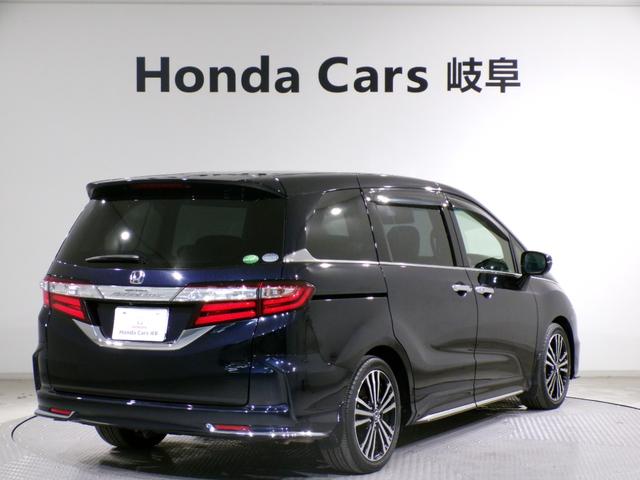 オデッセイ アブソルート・ＥＸホンダセンシング　Ｂｌｕｅｔｏｏｔｈ接続全周囲カメラ電動シート後席モニターシートヒーター両側電動スライドドアドラレコＥＴＣインターナビフルセグＴＶ純正アルミホイールスマートキー　マルチビュー　ナビＴＶ　ＥＣＯＮ　ＡＢＳ（2枚目）