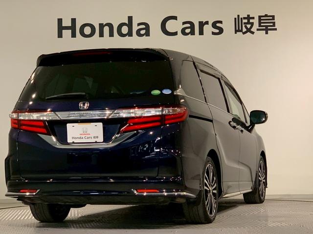 オデッセイ アブソルート　フルセグＴＶ　リアモニター　３列シート　両側電動スライドドア　スマートキー＆プッシュスタート　盗難防止　クルーズＣ　リアカメラ　ＥＴＣ装備　ナビＴＶ　ＬＥＤヘッドランプ　運転席エアバック　ＤＶＤ視聴（2枚目）