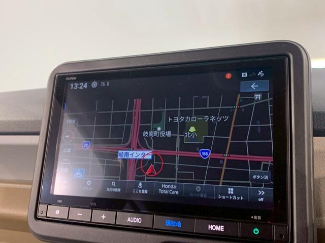 N-BOX スロープ 当社デモカー フルセグ メモリナビ ドラレコ 電動ウィンチ 禁煙 ETC Bカメラ クリアランスソナー アイドリングストップ スマートキー クルーズコントロール 衝突被害軽減システム エアコン 地デジ(5枚目)