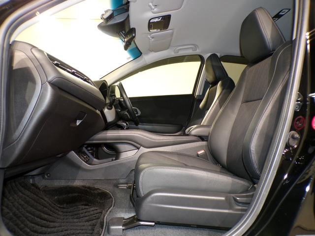 ヴェゼル ハイブリッドZ・ホンダセンシング Bluetooth接続シートヒータードラレコETCインターナビフルセグTV純正アルミホイールスマートキー レーダーサポート DVD再生機能 整備記録簿 横滑り防止システム バックアイカメラ 禁煙(38枚目)