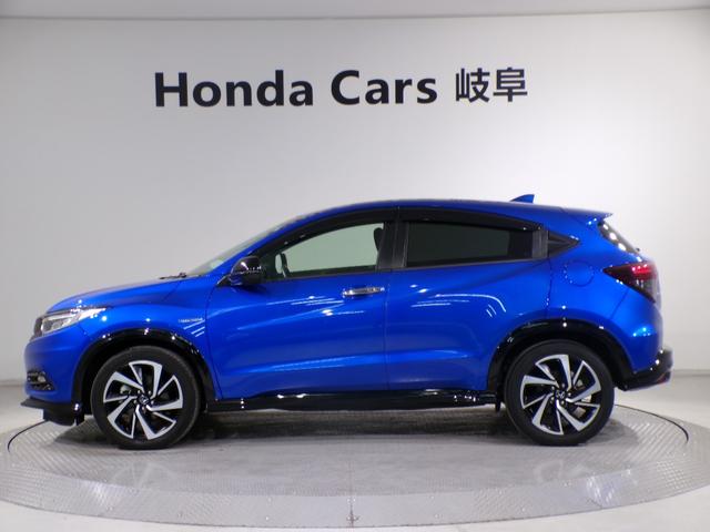 ヴェゼル ハイブリッドRS・ホンダセンシング Bluetooth接続シートヒータードラレコETCインターナビフルセグTV純正アルミホイールスマートキー ETC付 定期点検記録簿 サイドSRS Rカメ フルオートエアコン 禁煙 両席エアバック(50枚目)