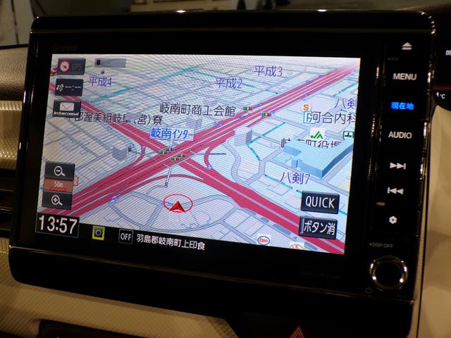 Ｎ－ＢＯＸ Ｇ・ＥＸホンダセンシング　Ｂｌｕｅｔｏｏｔｈ接続両側電動スライドドアドラレコＥＴＣインターナビフルセグＴＶスマートキー　パワーウインドウ　衝突軽減　禁煙　Ｂモニ　ＬＥＤ　エアバッグ　キーレススタート　スマ－トキ－　ＤＶＤ再生（5枚目）