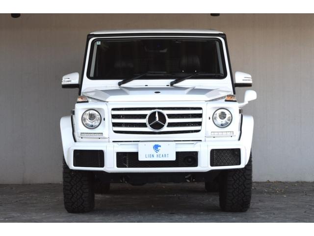 Ｇクラス Ｇ３５０ｄ　ラグジュアリーパッケージ　最終モデル　サンルーフ　レザーシート　前後シートヒーター　ハーマンカードン　８インチ後期モニター　デジタルインナーミラー　ドリンクホルダー　パドルシフト　ＲＴタイヤ（2枚目）