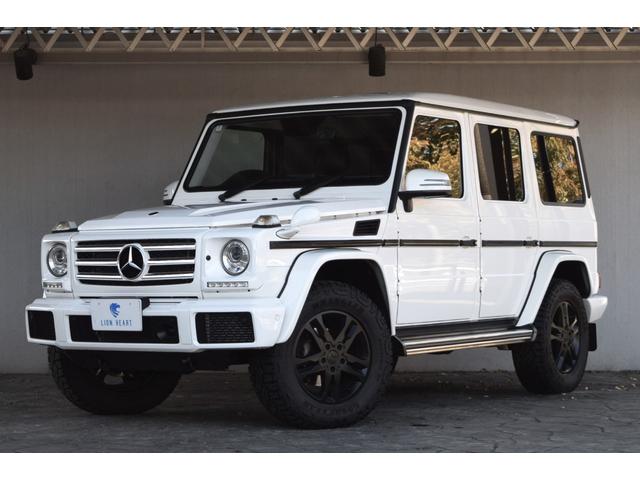 Ｇクラス Ｇ３５０ｄ　ラグジュアリーパッケージ　最終モデル　サンルーフ　レザーシート　前後シートヒーター　ハーマンカードン　８インチ後期モニター　デジタルインナーミラー　ドリンクホルダー　パドルシフト　ＲＴタイヤ（5枚目）