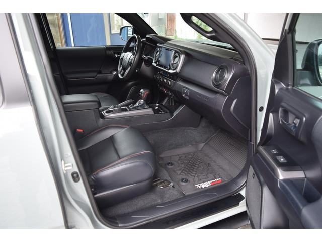 タコマ  ダブルキャブ TRD PRO 新車並行車 4WD ワンオーナー ルナロックカラー レザーシート サンルーフ サイドステップ リフトアップ FOX専用サス JBLサウンド ベッドステップ TRDマフラー(41枚目)