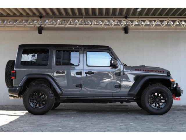 ジープ・ラングラーアンリミテッド ルビコン スチールバンパーグリルガード 電動サイドステップ リアUSバンパー レザーシート シートヒーター リアリクライニングKIT ジェプセン17インチAW ヘッドライナー ジェプセンマフラー(8枚目)