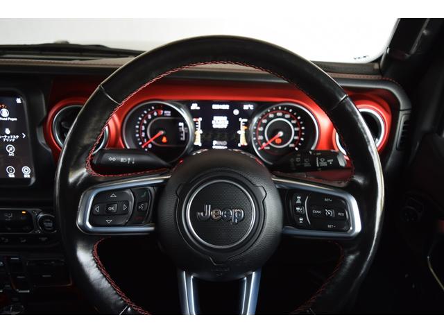 ジープ・ラングラーアンリミテッド ルビコン スチールバンパーグリルガード 電動サイドステップ リアUSバンパー レザーシート シートヒーター リアリクライニングKIT ジェプセン17インチAW ヘッドライナー ジェプセンマフラー(15枚目)