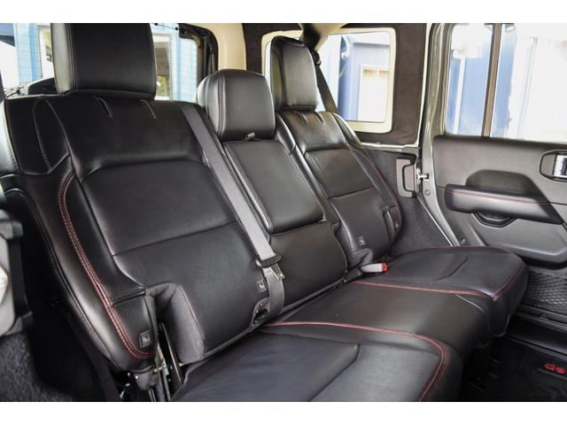 ジープ・ラングラーアンリミテッド ルビコン スチールバンパーグリルガード 電動サイドステップ リアUSバンパー レザーシート シートヒーター リアリクライニングKIT ジェプセン17インチAW ヘッドライナー ジェプセンマフラー(23枚目)