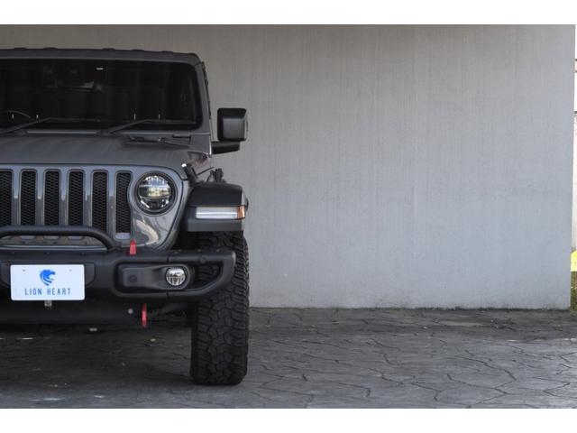 ジープ・ラングラーアンリミテッド ルビコン スチールバンパーグリルガード 電動サイドステップ リアUSバンパー レザーシート シートヒーター リアリクライニングKIT ジェプセン17インチAW ヘッドライナー ジェプセンマフラー(32枚目)