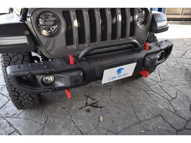 ジープ・ラングラーアンリミテッド ルビコン スチールバンパーグリルガード 電動サイドステップ リアUSバンパー レザーシート シートヒーター リアリクライニングKIT ジェプセン17インチAW ヘッドライナー ジェプセンマフラー(54枚目)