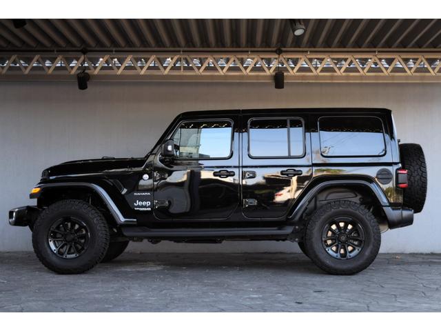 ジープ・ラングラーアンリミテッド サハラ 2.0Lターボモデル ワンオーナー レザーシート ジェプセン17インチAW ジオランダーXATタイヤ ジェプセン1インチリフトアップサス ジェプセンリアバンパー ヘッドライナー 地デジ(6枚目)