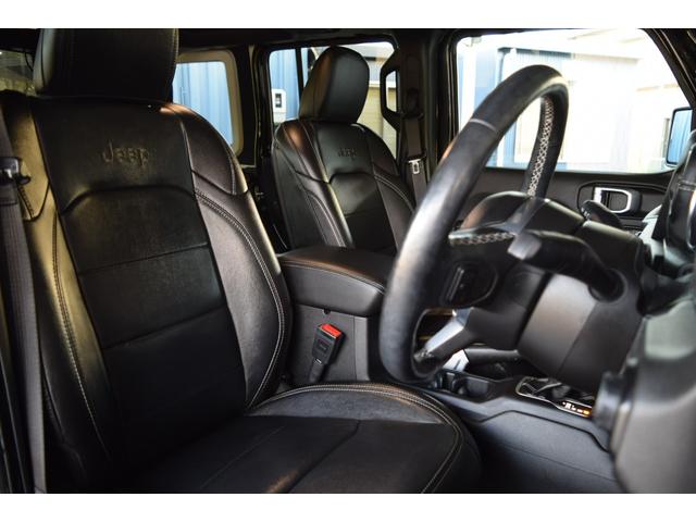ジープ・ラングラーアンリミテッド サハラ 2.0Lターボモデル ワンオーナー レザーシート ジェプセン17インチAW ジオランダーXATタイヤ ジェプセン1インチリフトアップサス ジェプセンリアバンパー ヘッドライナー 地デジ(15枚目)