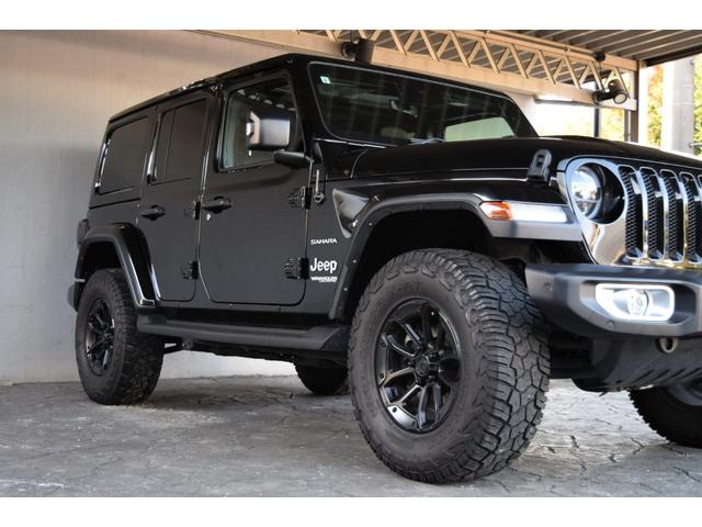 ジープ・ラングラーアンリミテッド サハラ 2.0Lターボモデル ワンオーナー レザーシート ジェプセン17インチAW ジオランダーXATタイヤ ジェプセン1インチリフトアップサス ジェプセンリアバンパー ヘッドライナー 地デジ(22枚目)