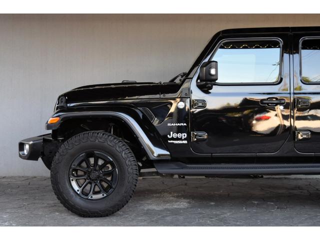 ジープ・ラングラーアンリミテッド サハラ 2.0Lターボモデル ワンオーナー レザーシート ジェプセン17インチAW ジオランダーXATタイヤ ジェプセン1インチリフトアップサス ジェプセンリアバンパー ヘッドライナー 地デジ(27枚目)