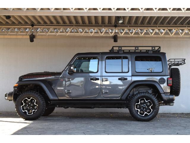 ジープ・ラングラーアンリミテッド ルビコン　リーコン　１００台限定車　べストップサンライダー（ハードＴＯＰあり）　ジェプセン１インチリフトアップ　４本出しマフラー　スミティビルトルーフラック　ＧＡＲＶＩＮトレイルラック　ファブテックカーゴラック（5枚目）