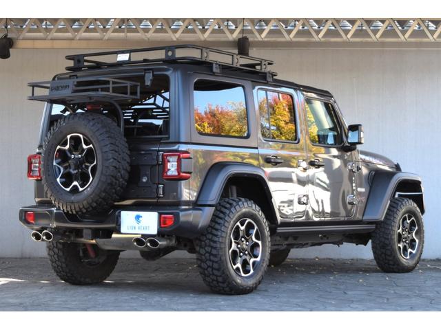 ジープ・ラングラーアンリミテッド ルビコン　リーコン　１００台限定車　べストップサンライダー（ハードＴＯＰあり）　ジェプセン１インチリフトアップ　４本出しマフラー　スミティビルトルーフラック　ＧＡＲＶＩＮトレイルラック　ファブテックカーゴラック（8枚目）
