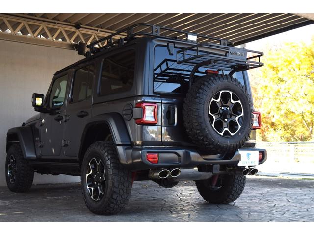 ジープ・ラングラーアンリミテッド ルビコン　リーコン　１００台限定車　べストップサンライダー（ハードＴＯＰあり）　ジェプセン１インチリフトアップ　４本出しマフラー　スミティビルトルーフラック　ＧＡＲＶＩＮトレイルラック　ファブテックカーゴラック（29枚目）