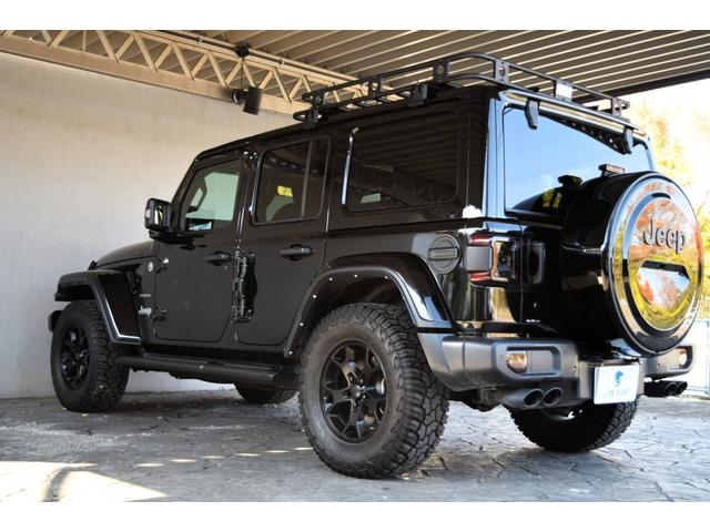 ジープ・ラングラーアンリミテッド サハラ　ブラックレザー　ジェプセン４本出しマフラー　スミティルーフラック　べストップサンライダー（ハードＴＯＰあり）　ルビコンホイール　ジオランダＸＡＴタイヤ　エルフォードフロントバンパー　ドラレコ（31枚目）