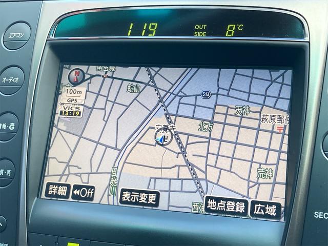 ＧＳ３５０　新品車高調　ＥＴＣ　オートクルーズコントロール　バックカメラ　ナビ　ＴＶ　アルミホイール　オートライト　ＨＩＤ　ＡＴ　スマートキー　電動格納ミラー　盗難防止システム　パワーシート　ミュージックサーバー(4枚目)