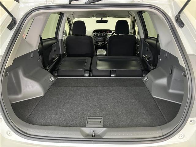 プリウスα S チューン ブラック PW LEDライト 地デジTV DVD再生機能 メモリナビ セキュリティー ETC付き 横滑り防止 スマートキープッシュスタート TVナビ キーレスエントリー サイドカーテンエアバック アルミホイール(22枚目)