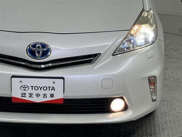 プリウスα S チューン ブラック PW LEDライト 地デジTV DVD再生機能 メモリナビ セキュリティー ETC付き 横滑り防止 スマートキープッシュスタート TVナビ キーレスエントリー サイドカーテンエアバック アルミホイール(23枚目)