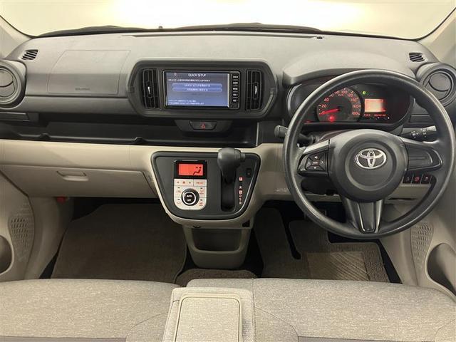 パッソ X LパッケージS 衝突回避支援ブレーキ機能 横滑り防止機能 Iストップ 盗難防止システム スマトキー リアカメラ ETC車載器 Wエアバック AUX ワンセグTV オートエアコン ナビTV 1オーナー エアバッグ(2枚目)