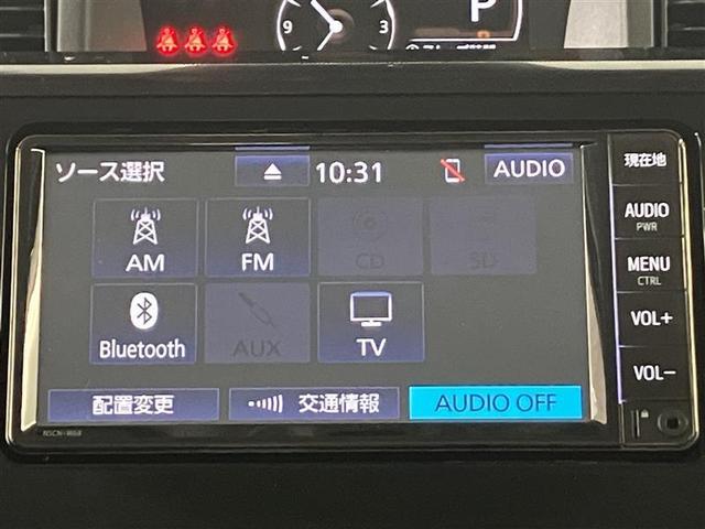 ルーミー Ｇ　追突軽減ブレーキ　パワステ　Ａストップ　ＬＥＤライト　Ｒカメラ　１セグＴＶ　横滑り防止システム　ウォークスルー　エアバック　セキュリティーアラーム　パワーウィンドウ　運転席助手席エアバック　ナビ＆ＴＶ（3枚目）