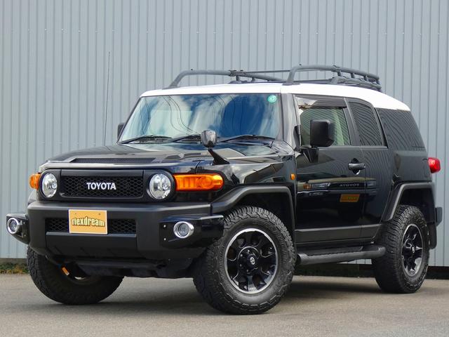 ＦＪクルーザー ブラックカラーパッケージ　ローン２．４パーセント　１２０回　買取直販車両　ＹＯＫＯＨＡＭＡジオランダーＸ－ＡＴ　ヒッチメンバー　フロントフォグランプ　ルーフラック（48枚目）